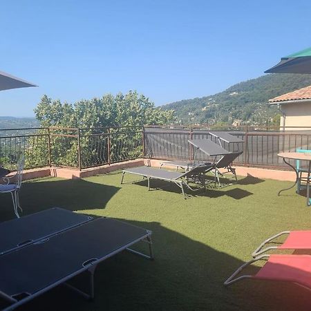 Апартаменти De 1 A 6 Avec Terrasse Solarium, Vue Panoramique Et Parking Gratuit Грасс Екстер'єр фото
